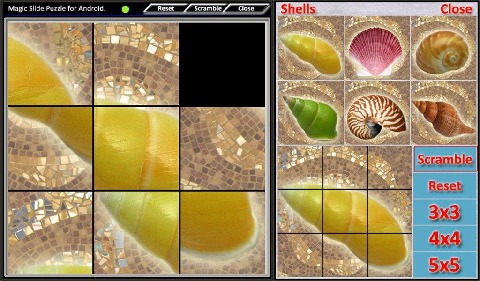 Magic Slide Puzzle Shells截图5