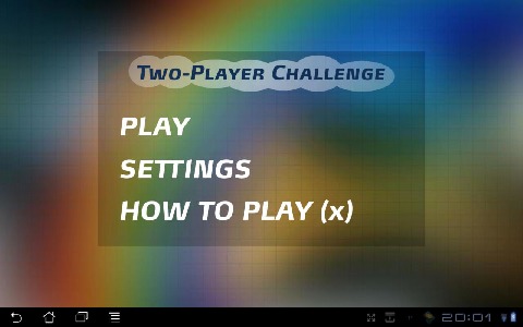 Two-Player Challenge截图