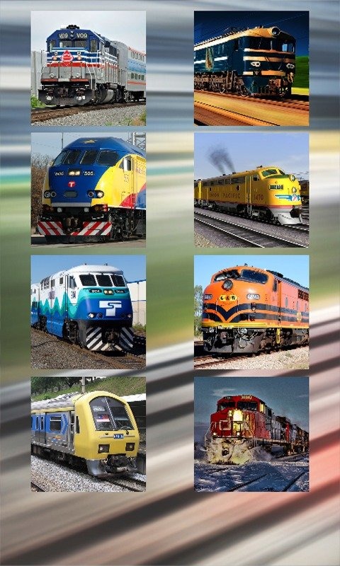 Super Modern Train Puzzle截图5