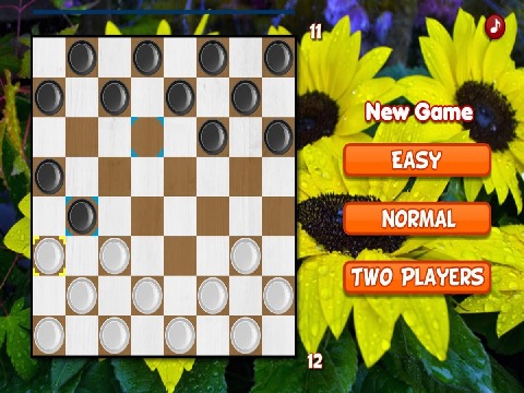 Simple Checkers Game截图2