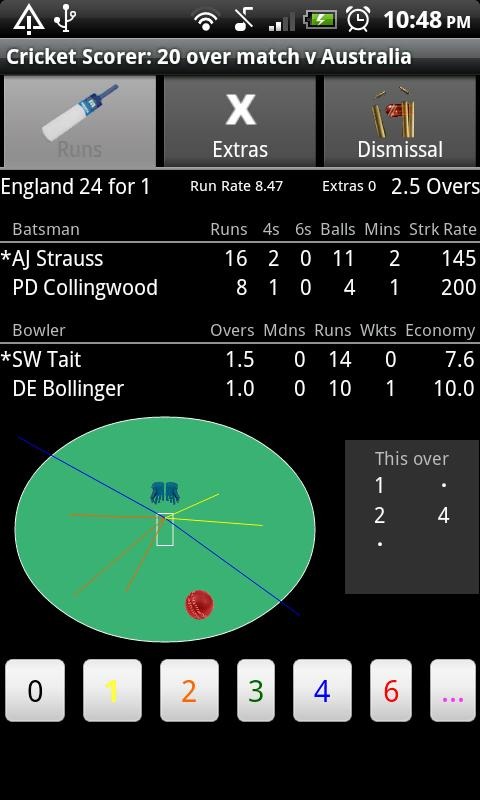 Android Cricket Scorer截图5