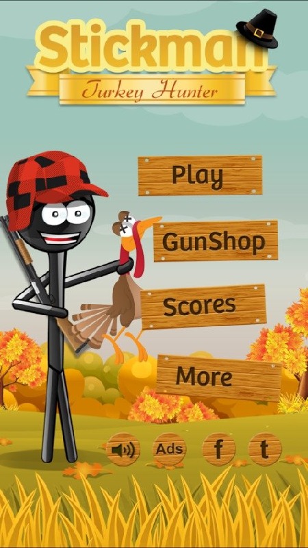 Stickman Turkey Hunter Free截图5