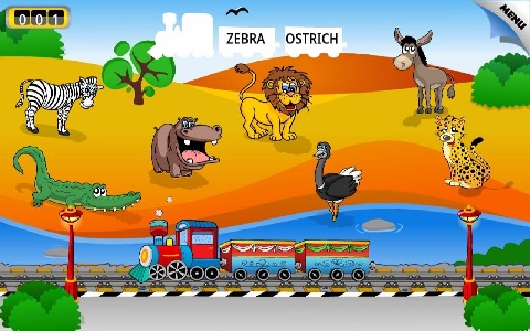 儿童动物火车截图3