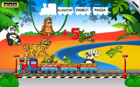 儿童动物火车截图1