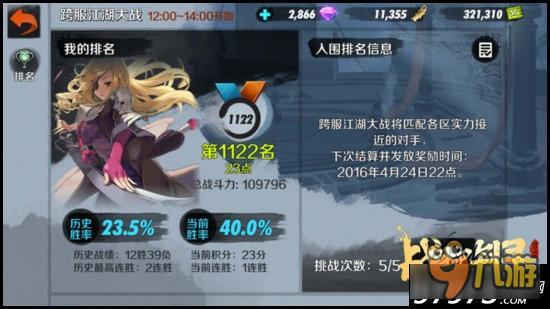 以弱胜强 战斗吧剑灵跨服江湖大战阵容搭配