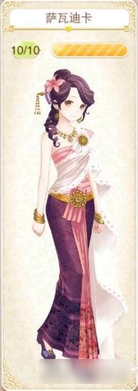 暖暖环游世界萨瓦迪卡套装图鉴汇总 怎么得