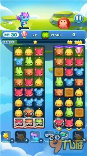 天天爱消除冒险模式159关怎么过 三星过关详解