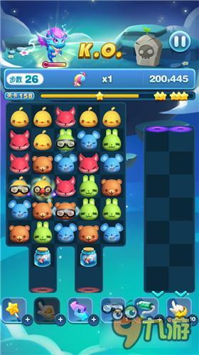 天天爱消除冒险模式158关怎么过 三星过关详解