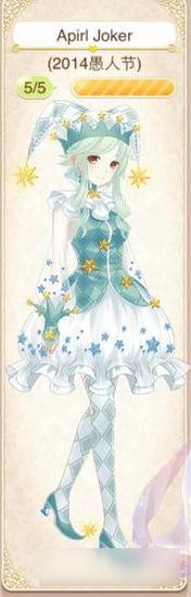 暖暖环游世界April Joker套装图鉴汇总 怎么得