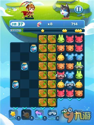 天天爱消除冒险模式170关怎么过 三星过关详解