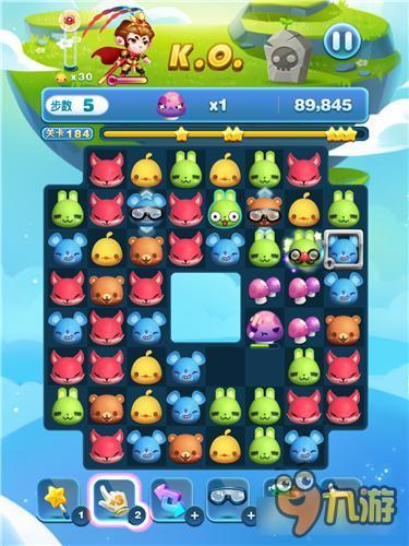 天天爱消除冒险模式184关怎么过 三星过关详解