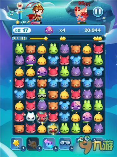 天天爱消除冒险模式183关怎么过 三星过关详解