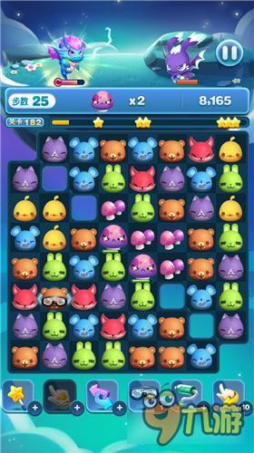 天天爱消除冒险模式182关怎么过 三星过关详解