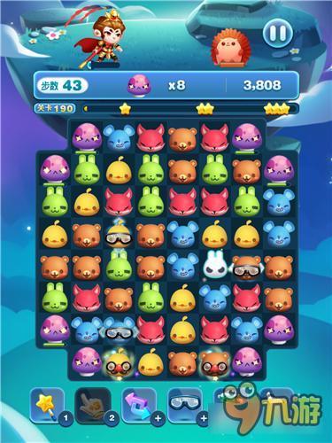 天天爱消除冒险模式190关怎么过 三星过关详解