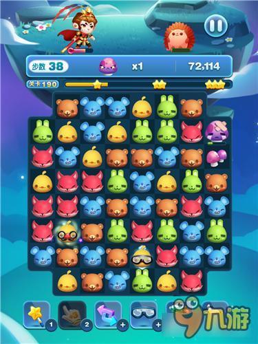 天天爱消除冒险模式190关怎么过 三星过关详解