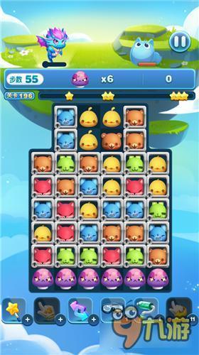 天天爱消除冒险模式196关怎么过 三星过关详解