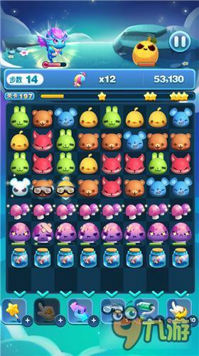 天天爱消除冒险模式197关怎么过 三星过关详解