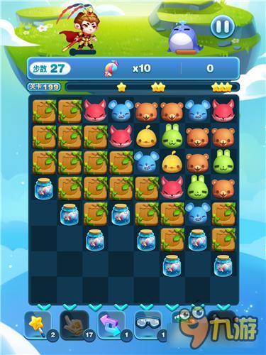 天天爱消除冒险模式199关怎么过 三星过关详解