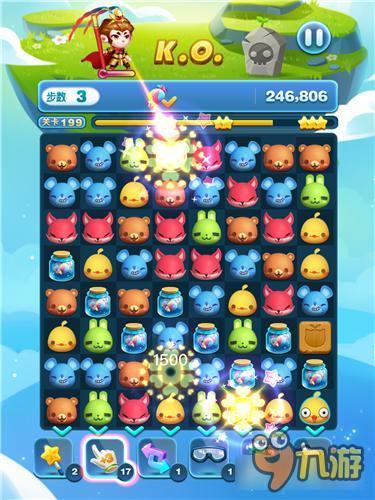 天天爱消除冒险模式199关怎么过 三星过关详解