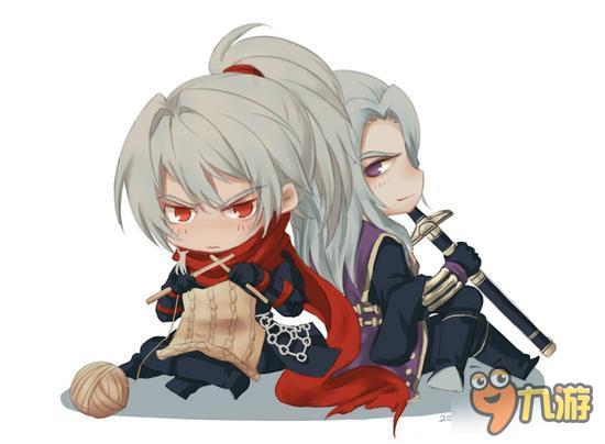 《影之刃2》玩家晒Q版同人图 致敬江湖青春