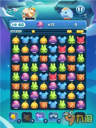 天天爱消除冒险模式209关怎么过 三星过关详解