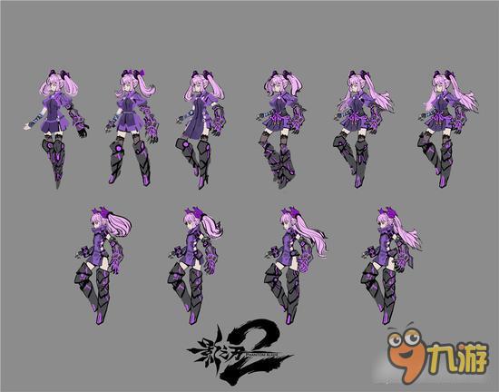 机甲萝莉赛高《影之刃2》瓷儿角色设定稿曝光