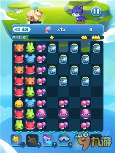 天天爱消除冒险模式210关怎么过 三星过关详解