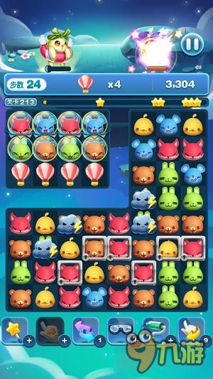 天天爱消除冒险模式213关怎么过 三星过关详解