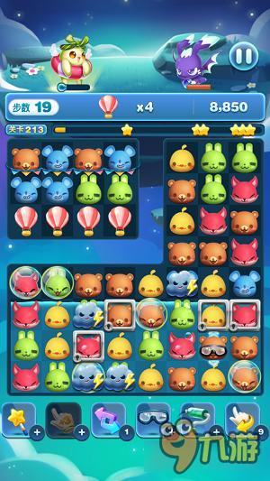 天天爱消除冒险模式213关怎么过 三星过关详解