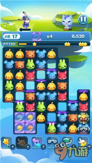 天天爱消除冒险模式195关怎么过 三星过关详解