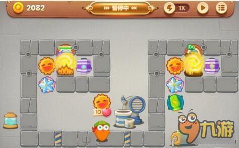 保卫萝卜3工厂关卡攻略 工厂第34关怎么过