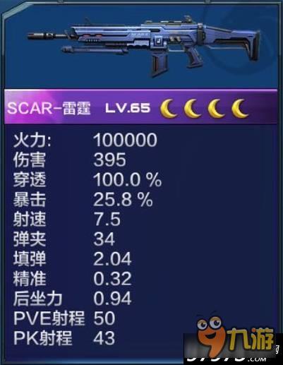 10W火力突击抢 全民突击SCAR-雷霆让你颤抖