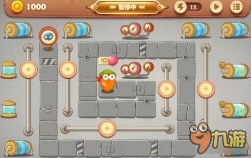 保卫萝卜3工厂关卡攻略 工厂第37关如何通关