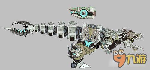 风暴帝国-风暴帝国钢锁暴龙解析 科幻感十足的机械龙