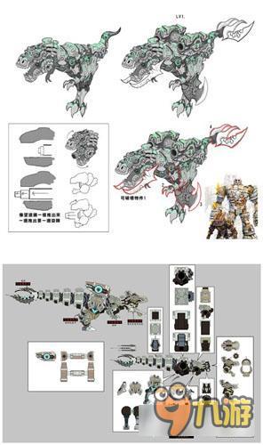 风暴帝国-风暴帝国钢锁暴龙解析 科幻感十足的机械龙