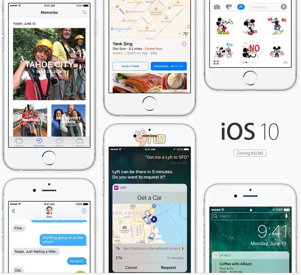 ios10固件下载更新地址iOS10新功能新系统介绍__九游手机游戏