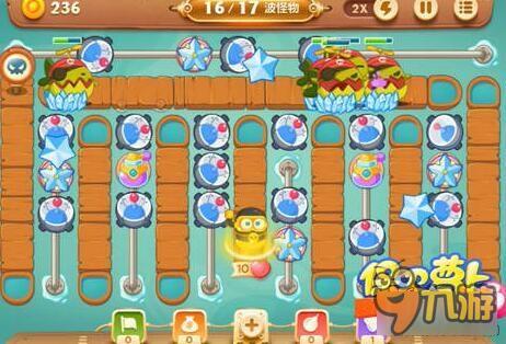 保卫萝卜3码头关卡 码头第8关通关攻略分享