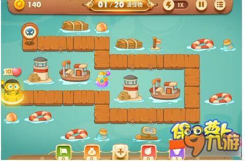 保卫萝卜3码头关卡 码头第7关通关攻略分享