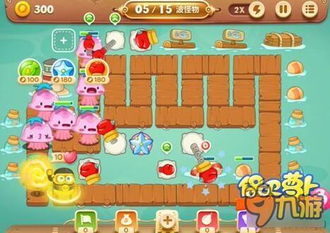 保卫萝卜3码头关卡 码头第11关通关攻略分享