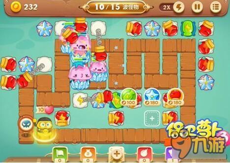 保卫萝卜3码头关卡 码头第11关通关攻略分享