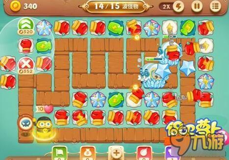 保卫萝卜3码头关卡 码头第11关通关攻略分享