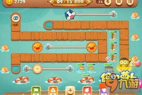 保卫萝卜3码头关卡 码头第9关如何通关呢