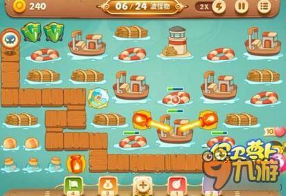 保卫萝卜3码头关卡 码头第18关如何通关呢