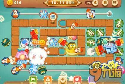 保卫萝卜3码头关卡 码头第20关攻略通关分享