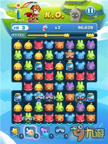 天天爱消除冒险模式151关怎么过 三星过关详解