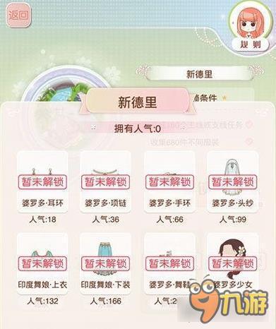 暖暖环游世界婆罗多舞娘套装图鉴汇总 怎么得