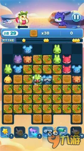 天天爱消除冒险模式148关怎么过 三星过关详解