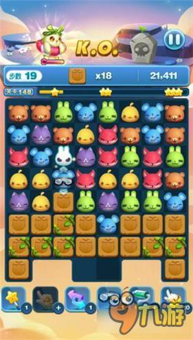 天天爱消除冒险模式148关怎么过 三星过关详解