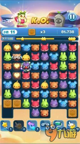 天天爱消除冒险模式148关怎么过 三星过关详解