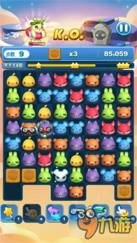 天天爱消除冒险模式148关怎么过 三星过关详解